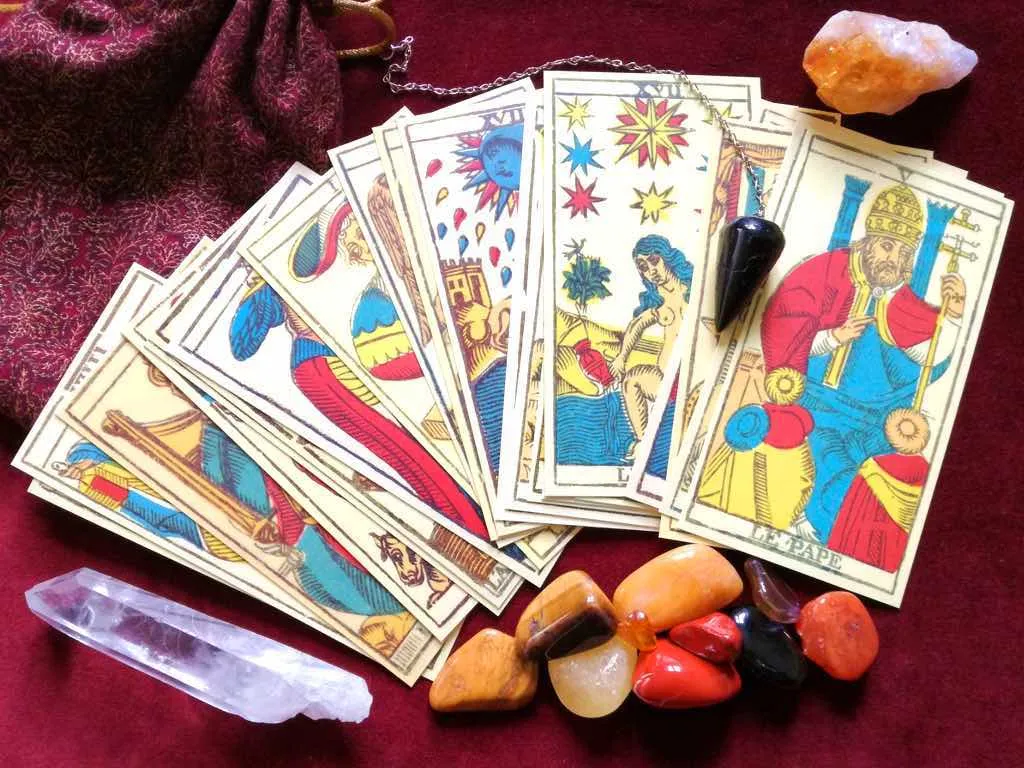 Lectura de cartas de tarot