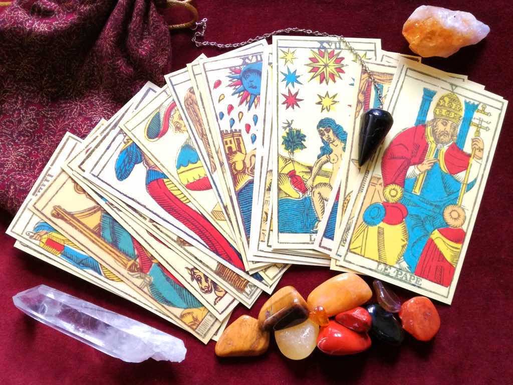 Lectura de cartas de tarot